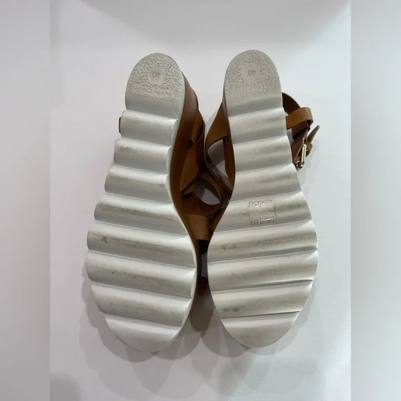 See by Chloė Platform Wedge Sandals size 40 - Picture 5 of 5